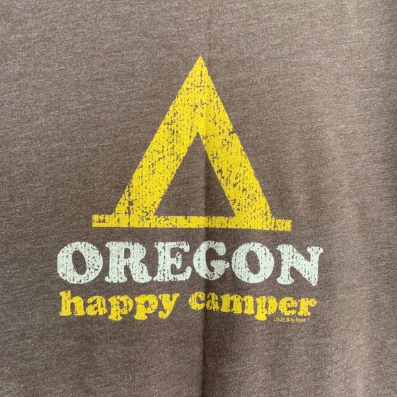 Oregon Happy Camper tee - Picture 1 of 3